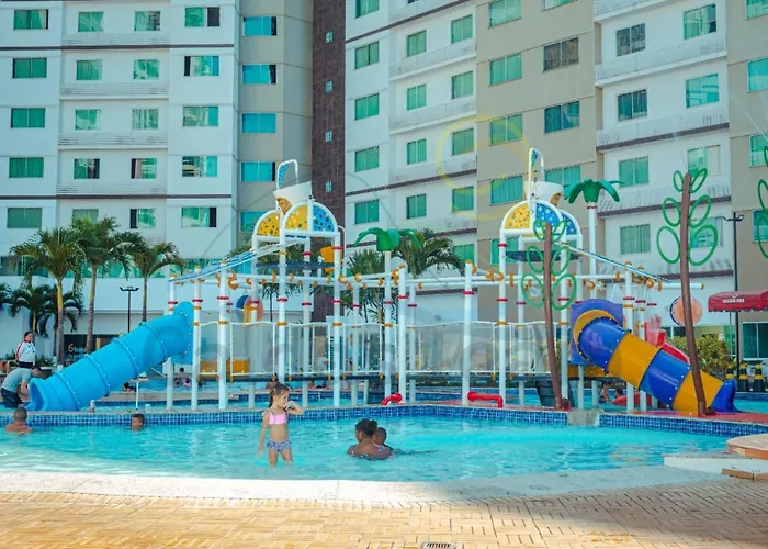 Caldas Novas - Prive Riviera Hotel - Parque 24 Horas - Centro